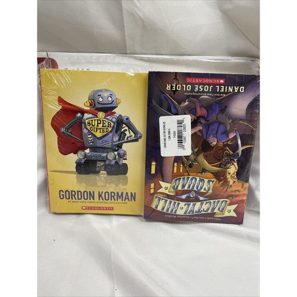 Dactyl Hill Squad-Super Gifted-Outcasts United - 3 Scholastic Books NEW SEALED - Picture 1 of 3